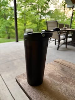 Customer photo review of Whey Protein Isolate with Organic Vanilla