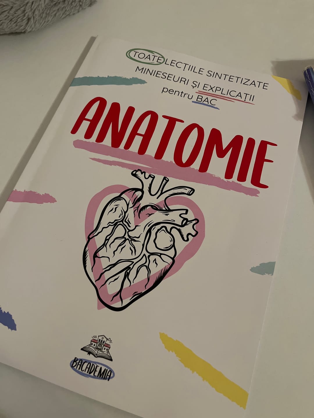 Customer photo review of Carte Anatomie Bacalaureat (Biologie clasele XI-XII) Bacademia