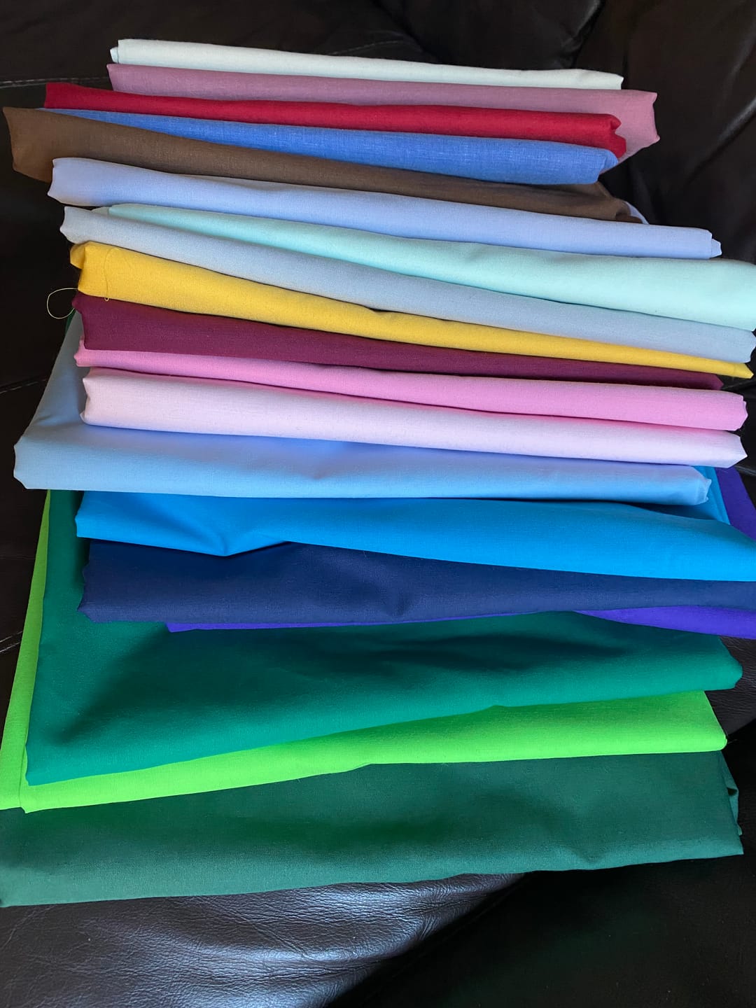 Customer photo review of Plain Polycotton Fabric