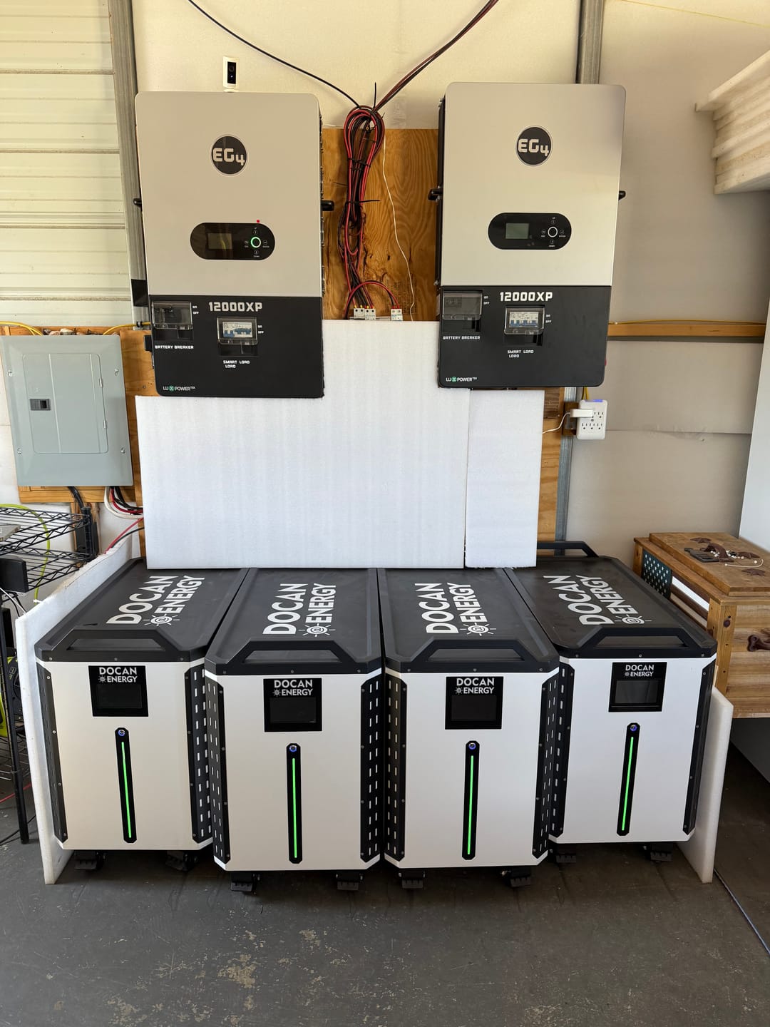 Customer photo review of EG4 12000XP Off-Grid Inverter V2 | 48V Split Phase | 24kW PV Input | 12kW Power Output