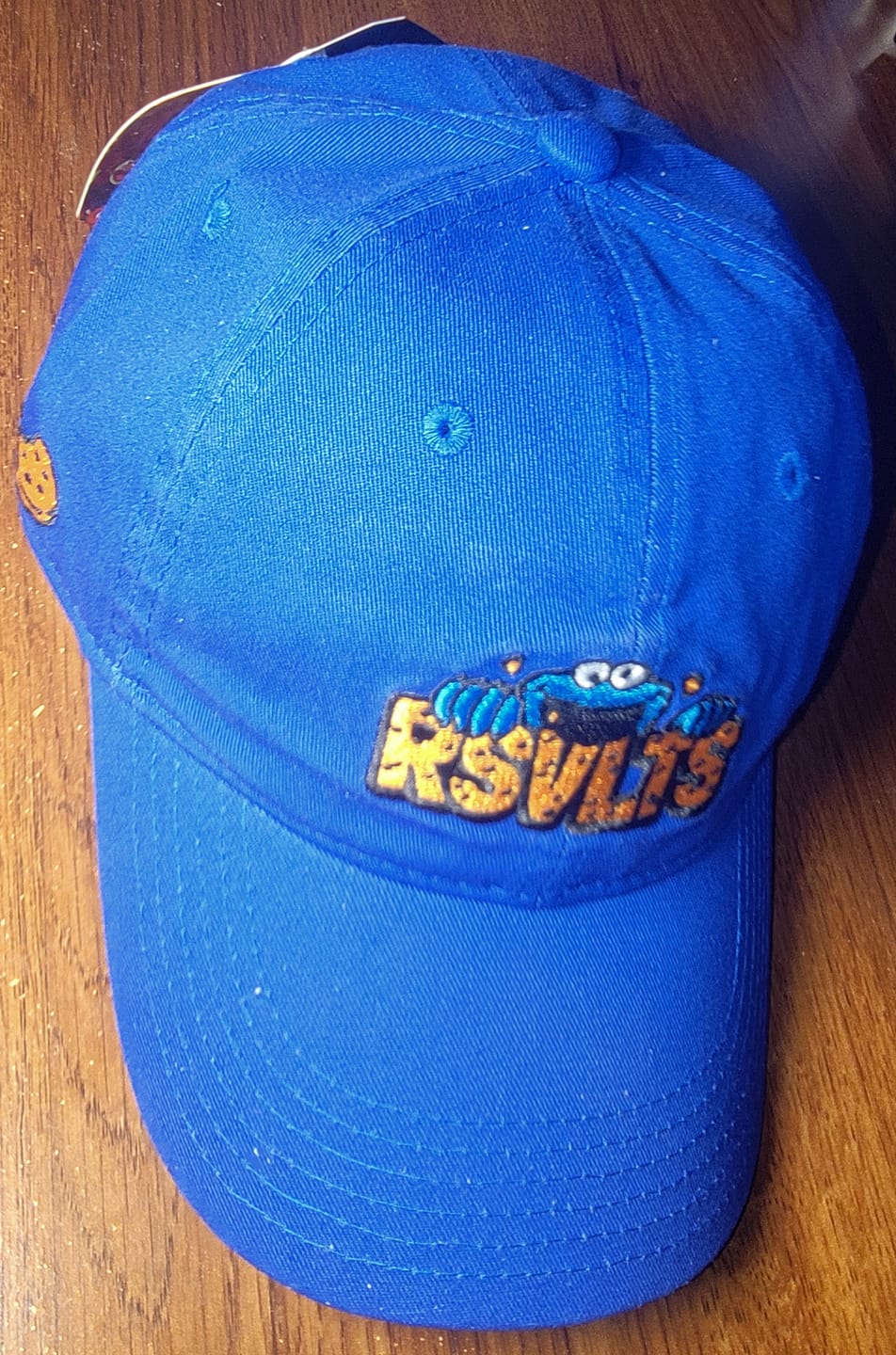 Customer photo review of Sesame Street "Me Want Cookie!" – Dad Hat