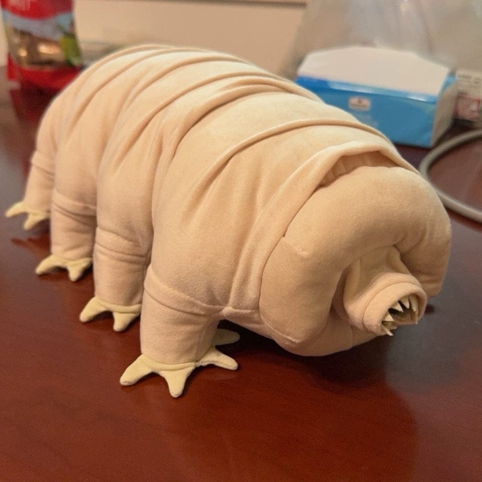 Customer photo review of Tardigrade Plush Toy – Lifelike and Soft Water Bear Stuffed Animal for Science Enthusiasts