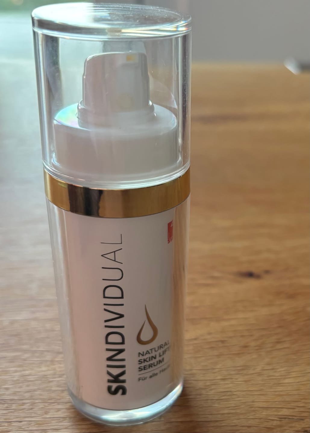 Customer photo review of Natural Skin Lifting Serum | 30 ml