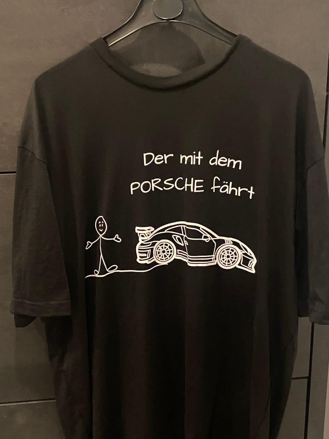 Customer photo review of DER MIT DEM GT3 RS - Premium T-Shirt