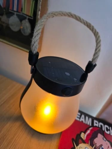 Customer photo review of HavenLight Solarlampe