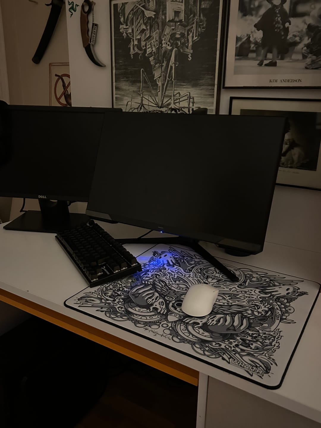 Customer photo review of Wraith Spirit of Aim Mousepad