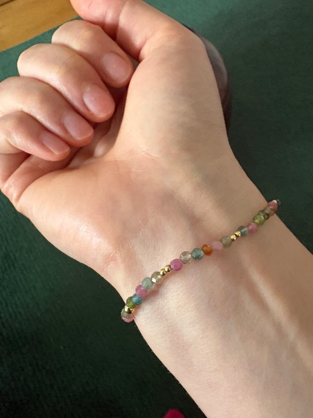 Customer photo review of Wild Heart Turmalin Armband