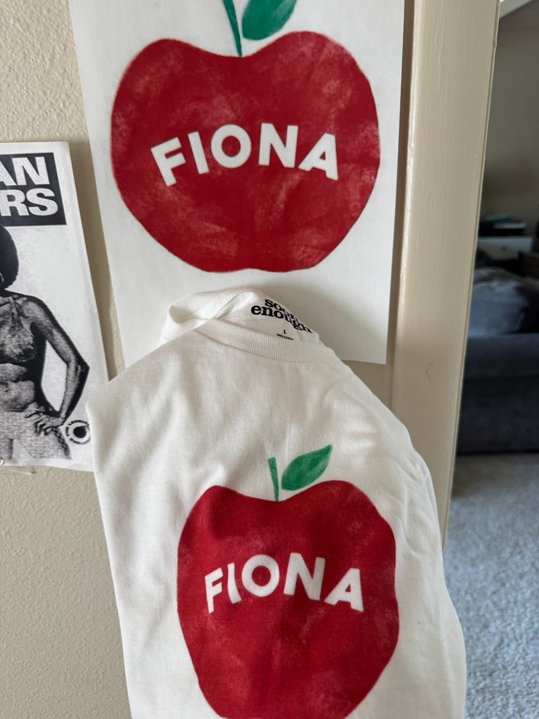 Customer photo review of Fiona Apple Baby Tee