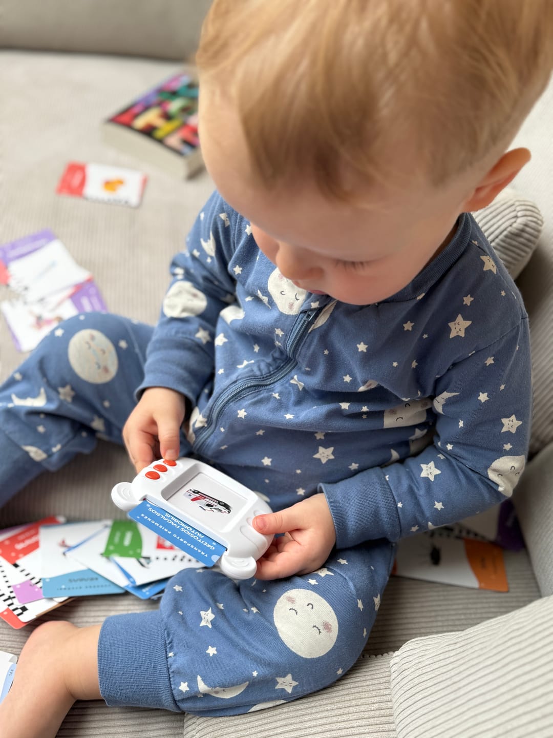 Customer photo review of „Luloo“ Lietuviškai įgarsintos lavinamosios kortelės vaikams, kalbančios lietuviškai