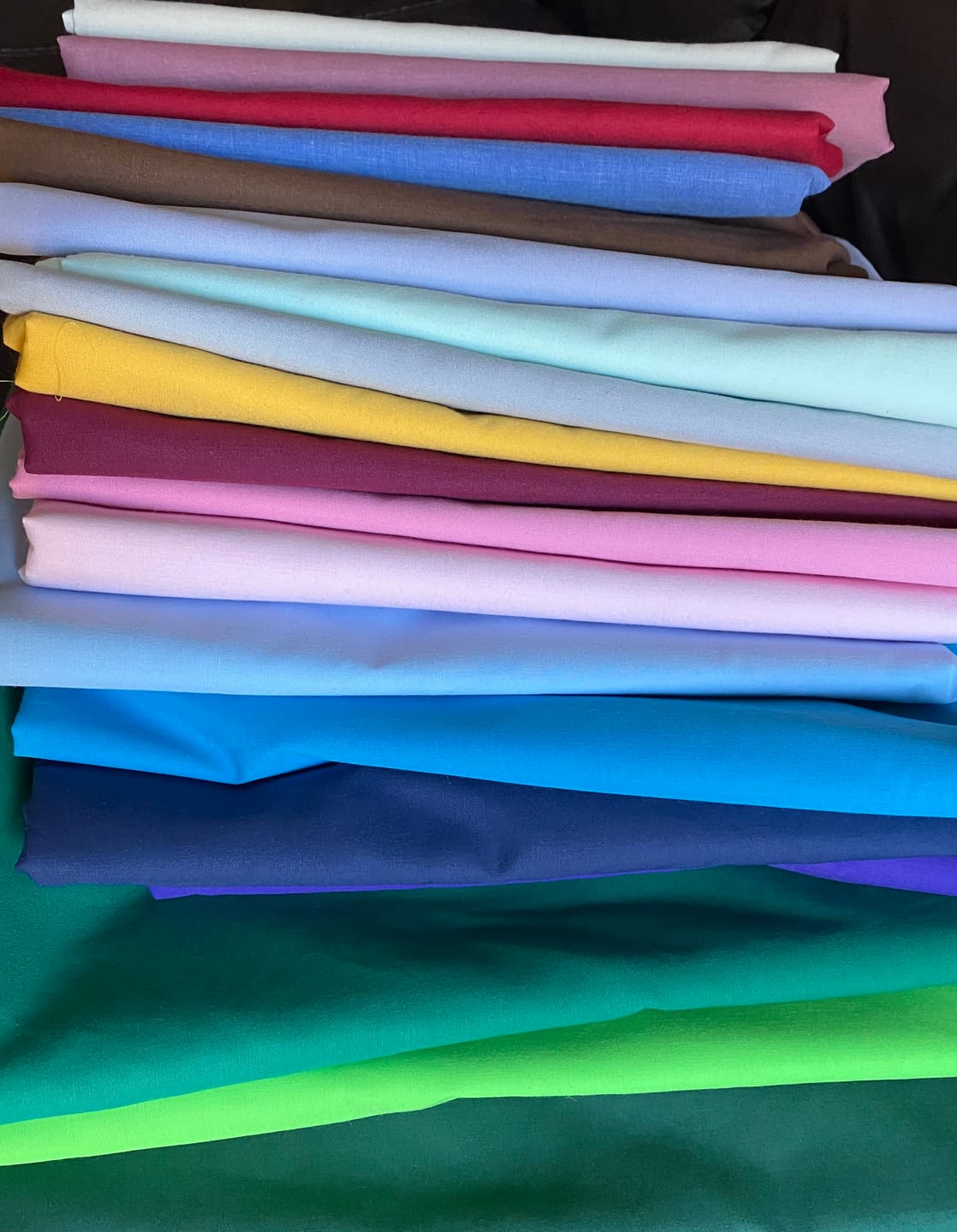 Customer photo review of Plain Polycotton Fabric