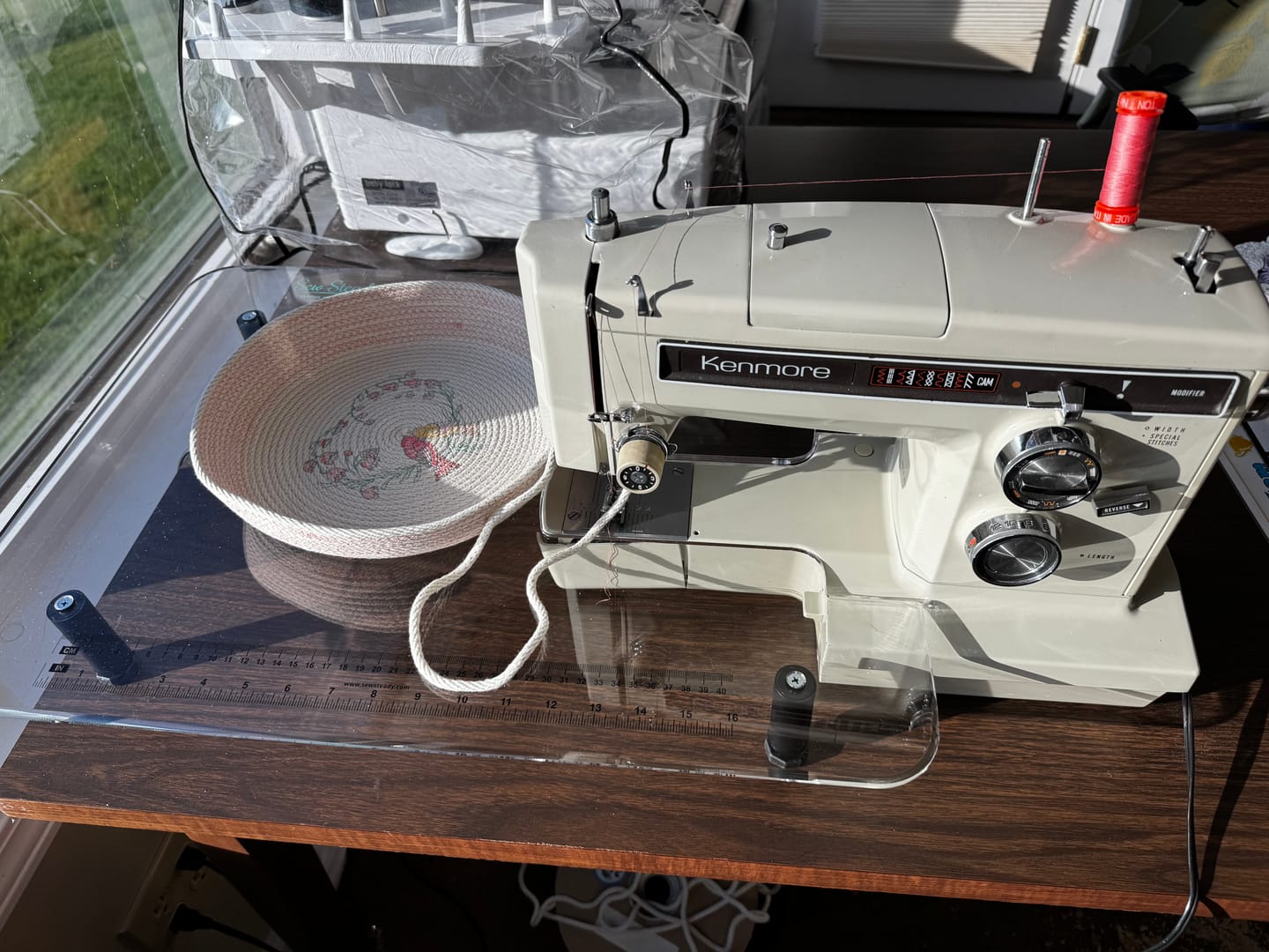 Customer photo review of Sew Steady Sewing Machine Extension Table