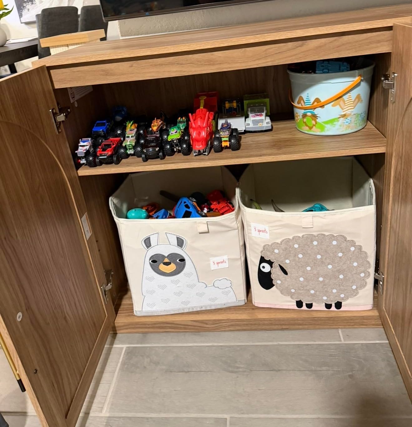 Customer photo review of Jagger Mid-Century Modular Sideboard Set (3-Piece)