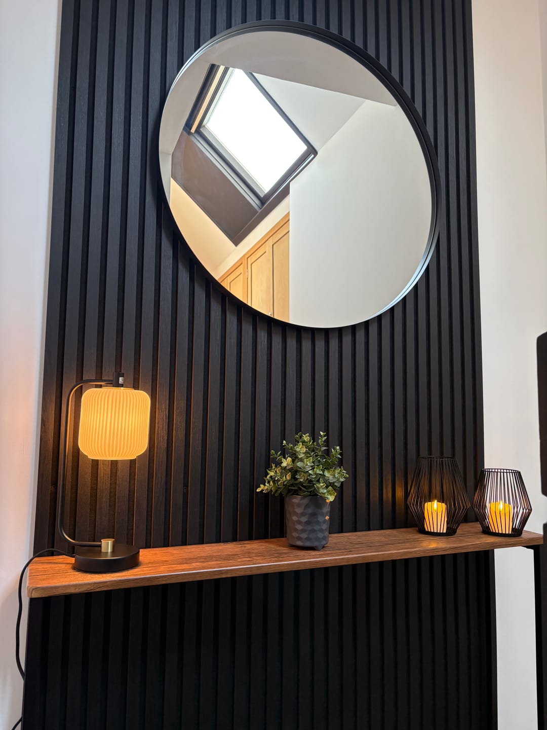 Customer photo review of Premium Acoustic Wall Panels - Black