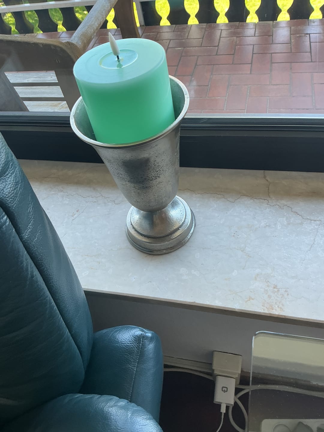 Customer photo review of LED Bloklys Ø 10 x 10 cm Mint