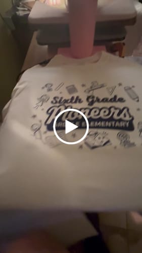 Customer video review of DTF Transfers Upload Your Gang Sheet