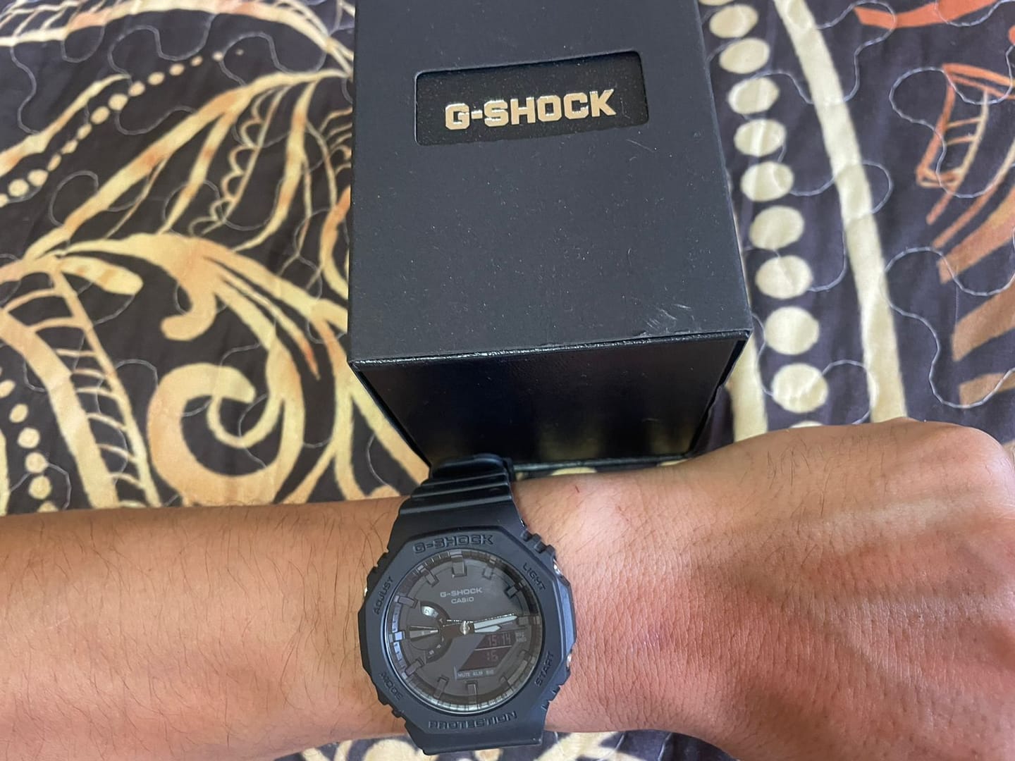 Customer photo review of Reloj Casio G-Shock Royal Oak "Casioak" GA-2100-1A1JF JDM