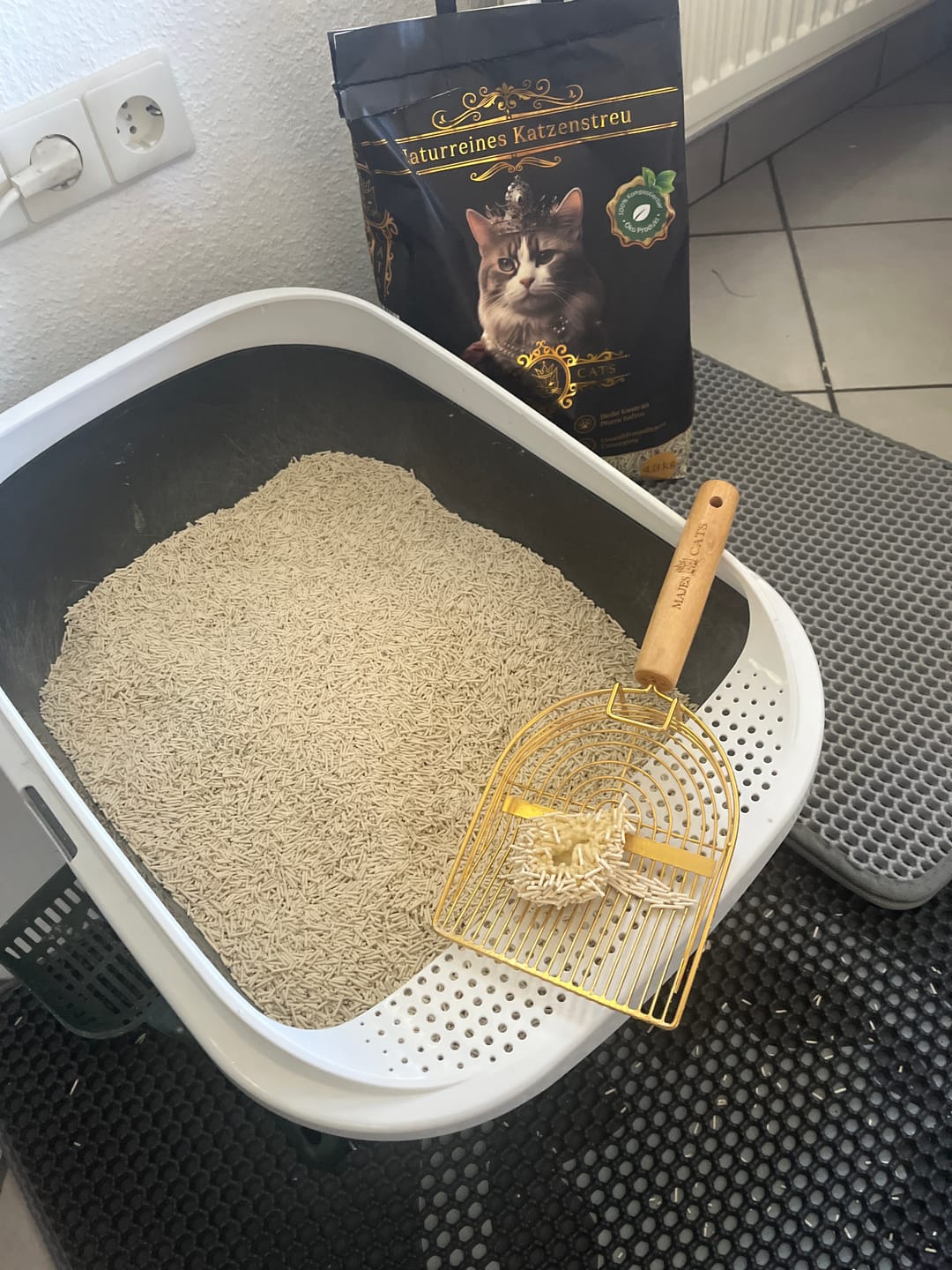 Customer photo review of Katzenklo Schaufel