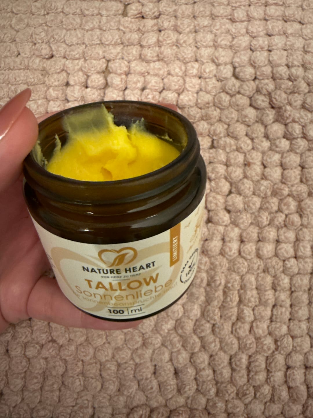 Customer photo review of Tallow Sonnenliebe limitiert