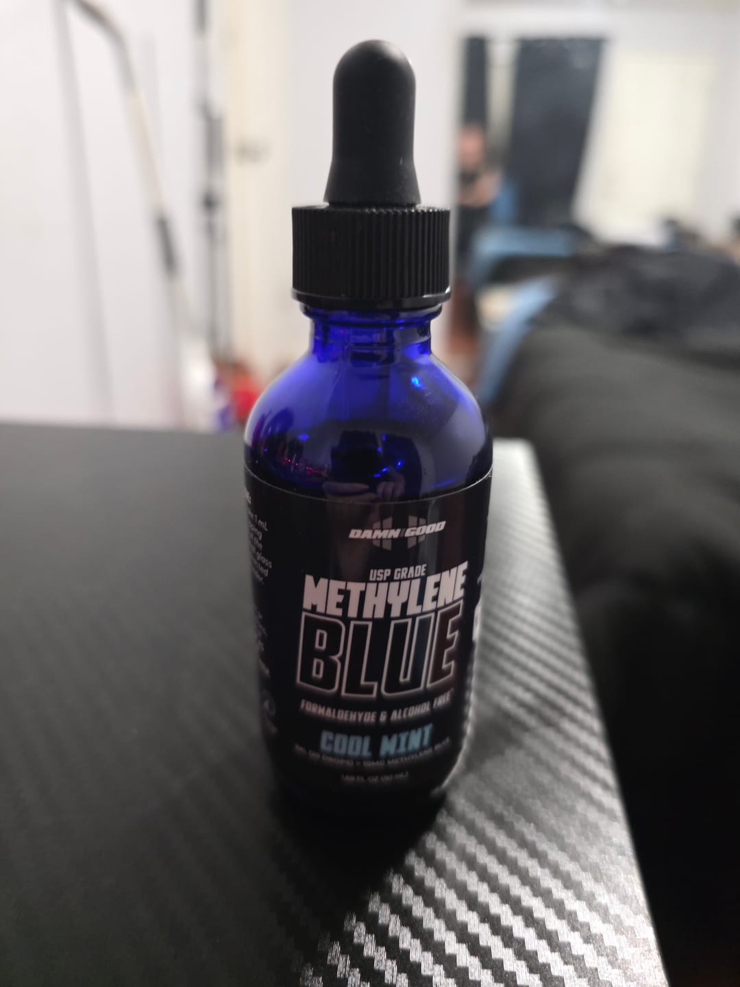 Customer photo review of Damn Good™ Methylene Blue Tincture - 50mL (30 Servings)