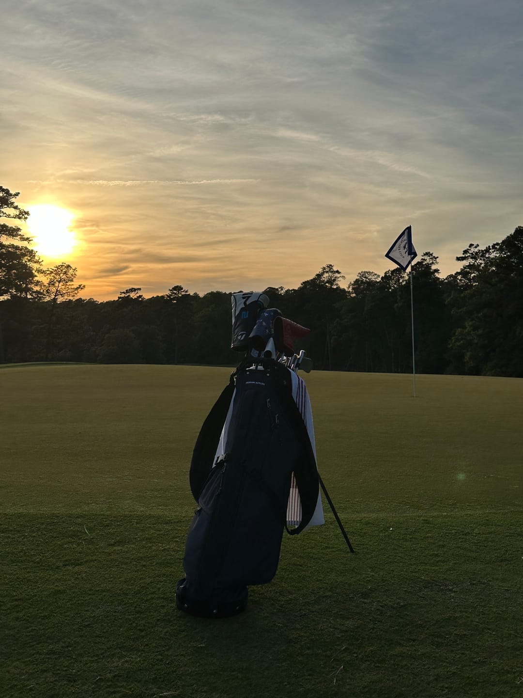 Customer photo review of Hudson Featherlite Golf Bag