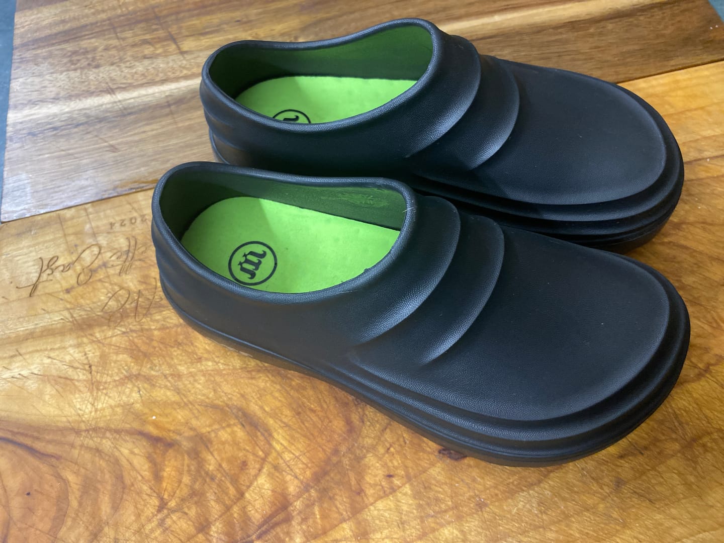 Customer photo review of The Snuggi Sandals