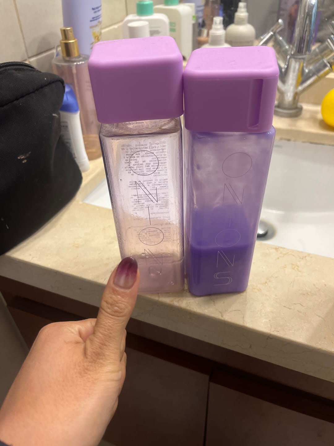 Customer photo review of Shampoo y Acondicionador