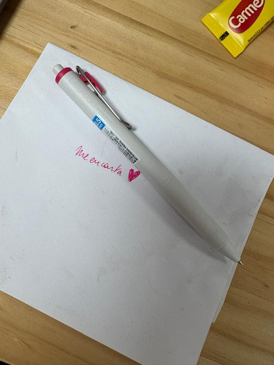 Customer photo review of Uni-ball One - Bolígrafo Tinta Gel de Colores 0,5 mm