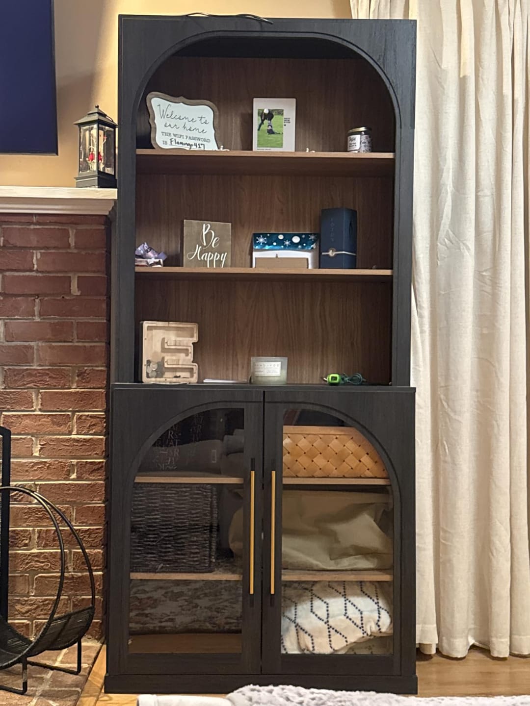 Customer photo review of Jagger 72" Tall 6-Tier Bookcase