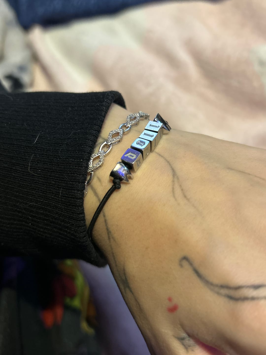 Customer photo review of CUSTOM FRIENDSHIP CHARMS
