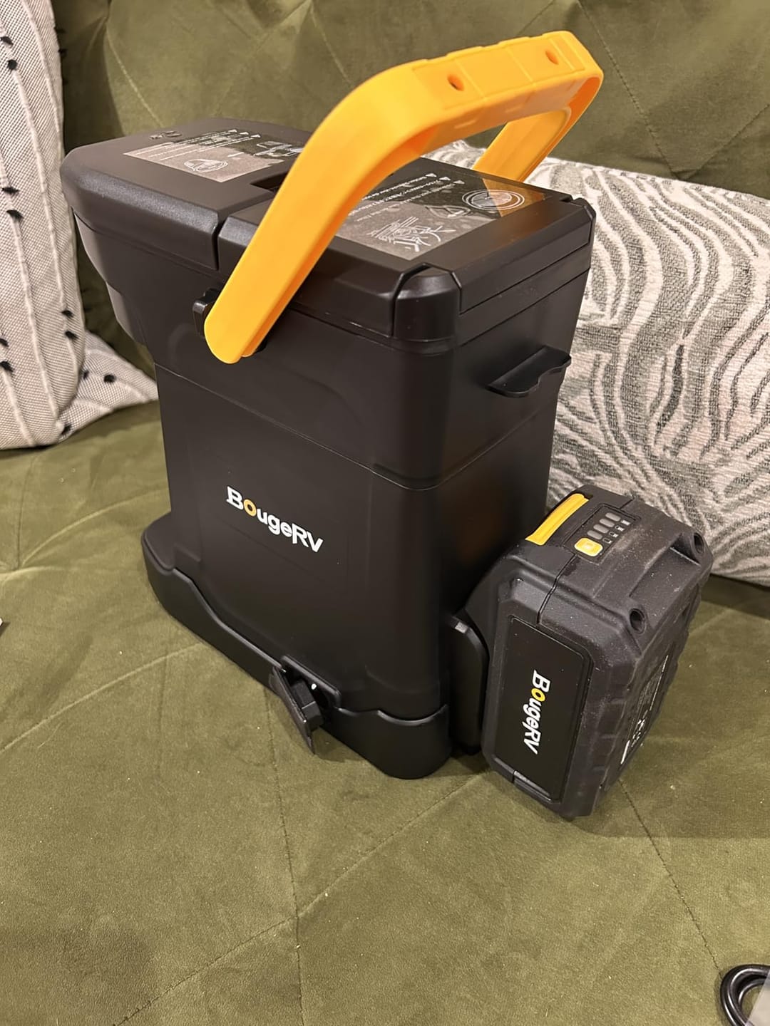 Customer photo review of BougeRV mobile Kaffeemaschine mit 144Wh Akku