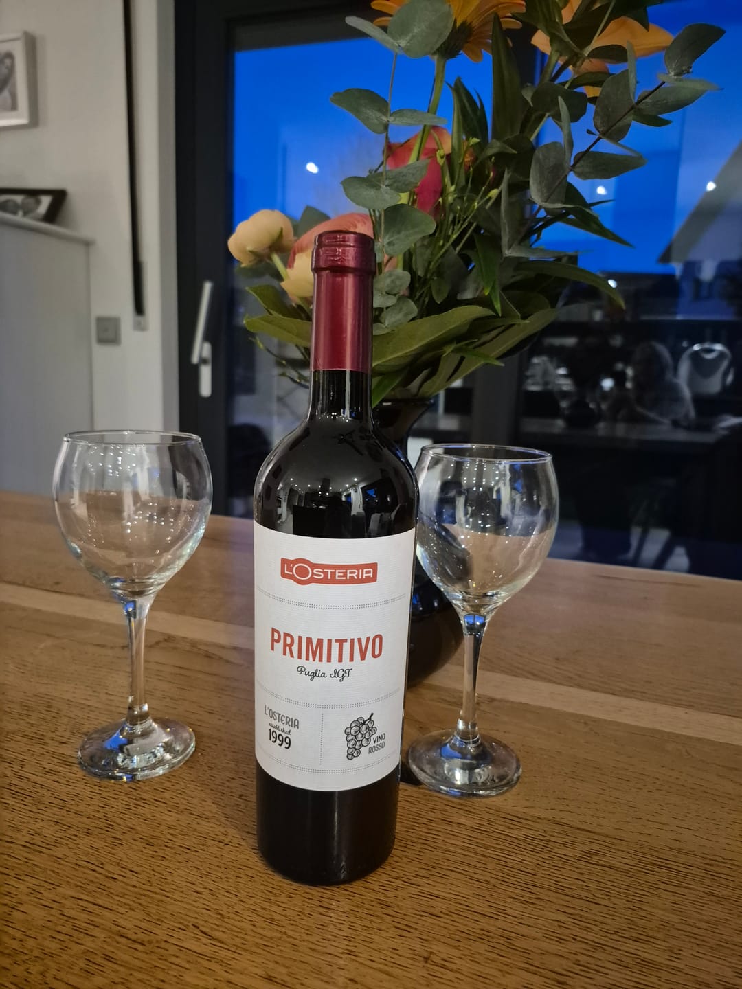 Customer photo review of L'Osteria Primitivo Puglia, 6 Fl. | alc. 13%