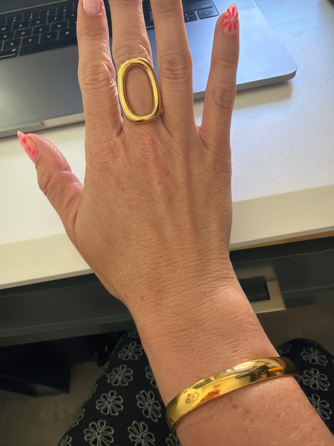 Customer photo review of Moonwave Ring (Bundle)