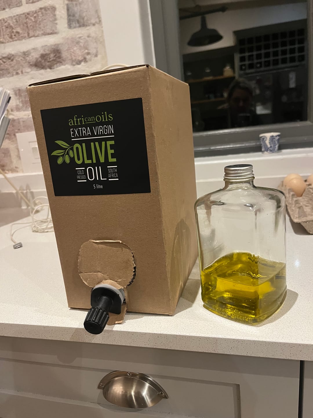Customer photo review of 5L Karoo Gold – Extra Virgin Olive Oil (2025 Harvest)