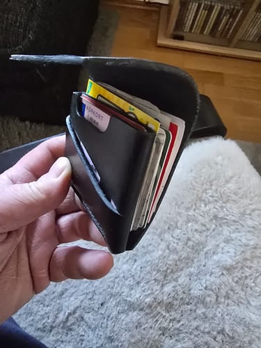 Customer photo review of Plånbok Max