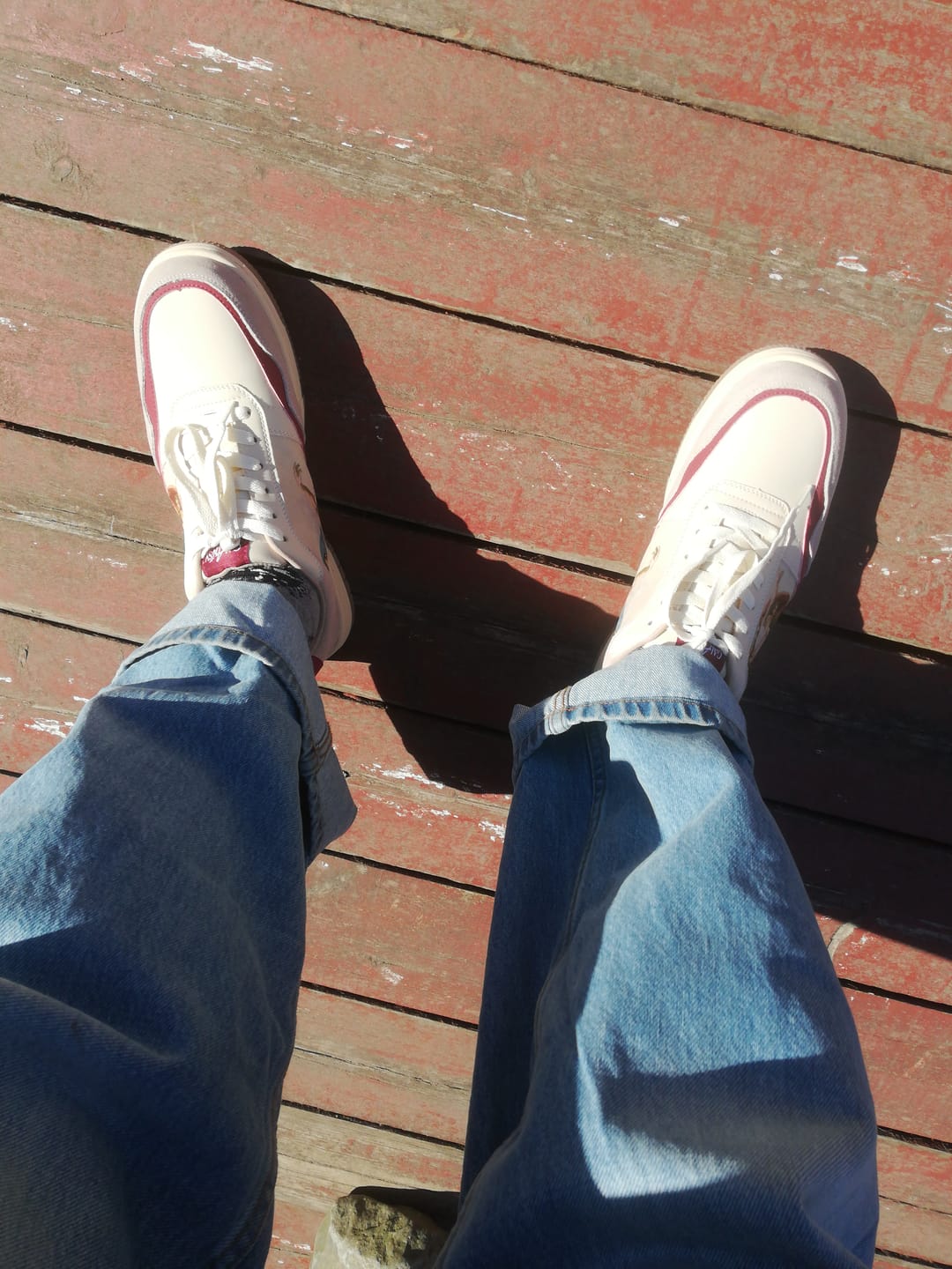 Customer photo review of The Creation of Adam Sneakers