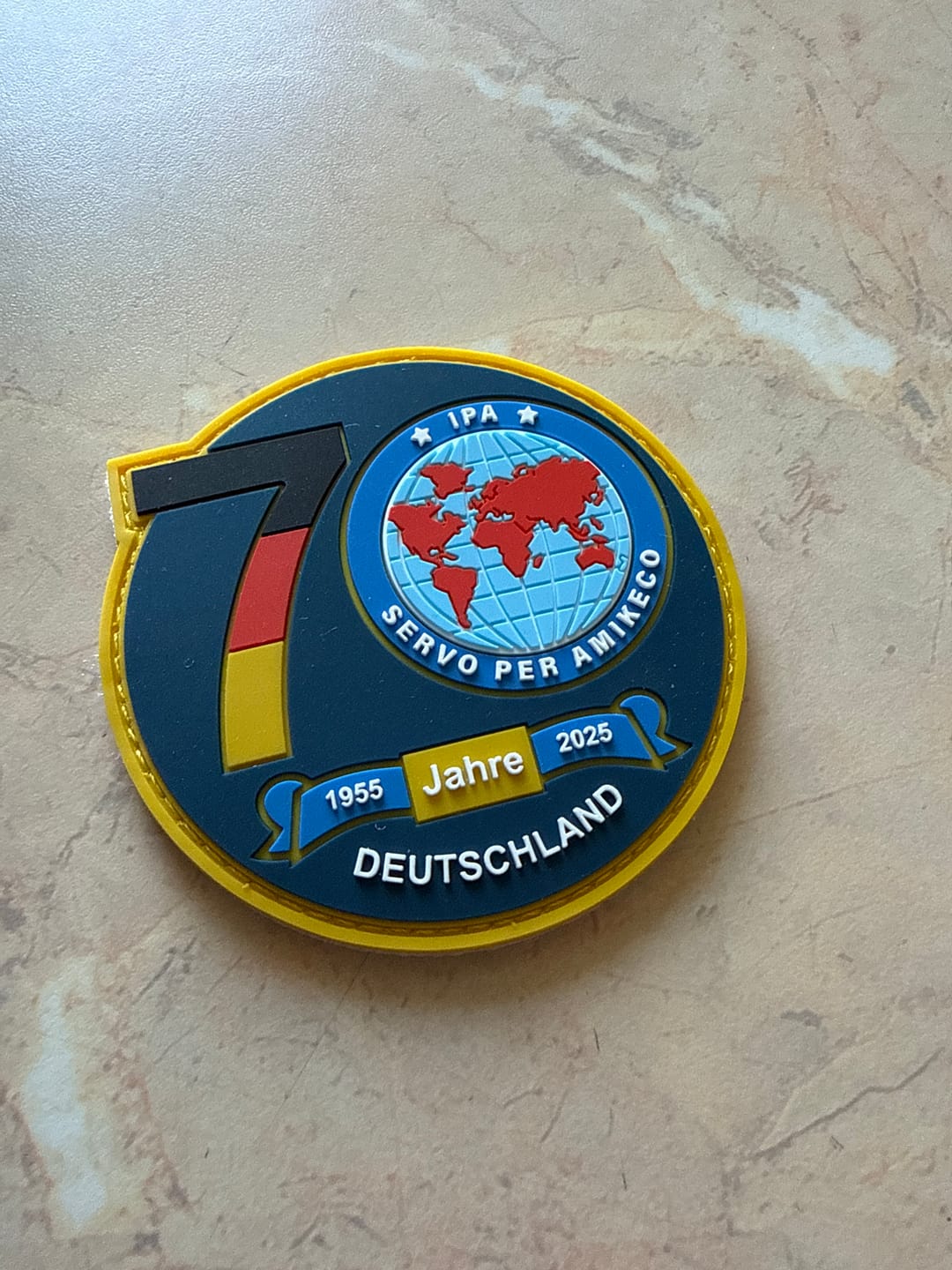 Customer photo review of 70 Jahre IPA - Jubiläums Rubber Patch