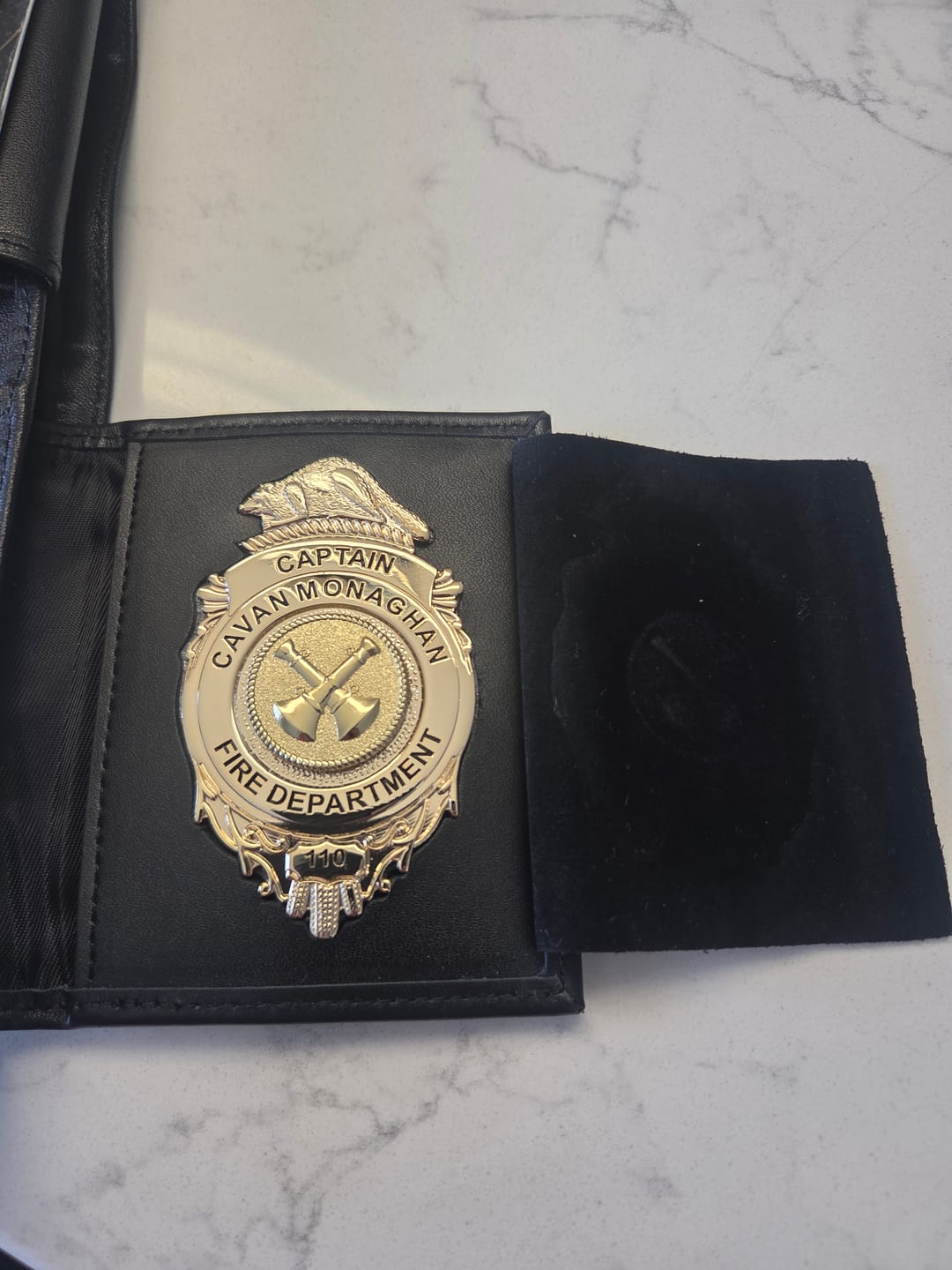 Customer photo review of BD17 Badge