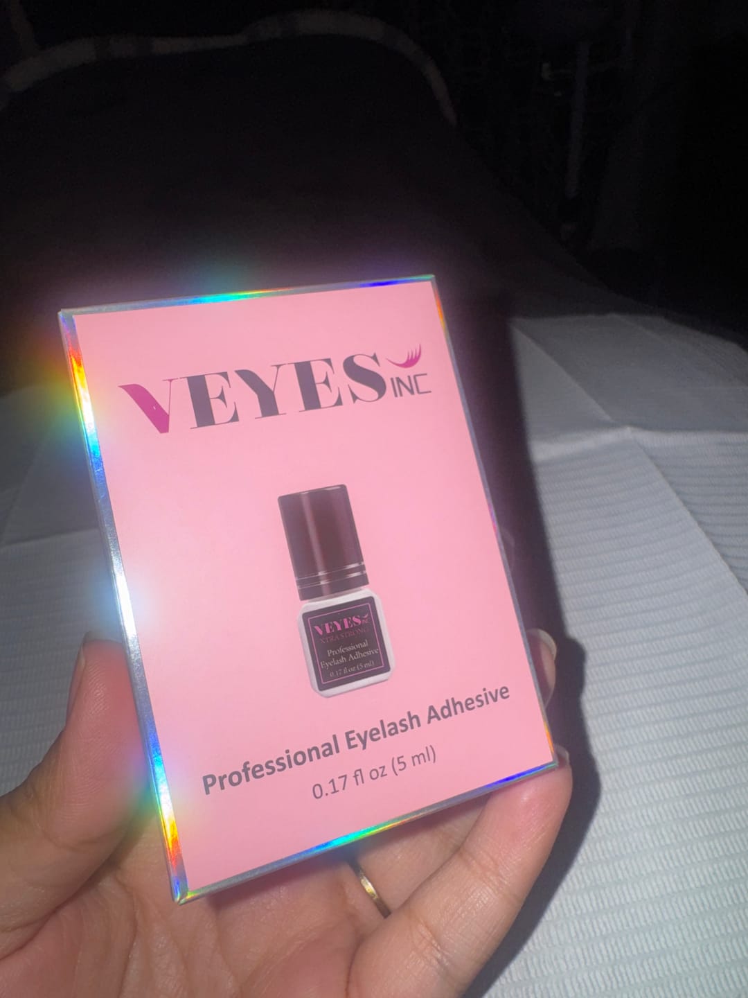 Customer photo review of Extra Strong - Lash Extension Glue