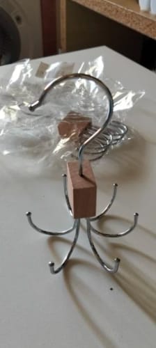 Customer photo review of 360° Rotating 6-Claw Multi-Function Hook