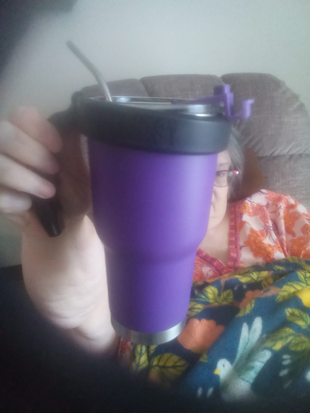 Customer photo review of Handle for BEAST Tumblers - 20 oz, 30 oz and 40 oz