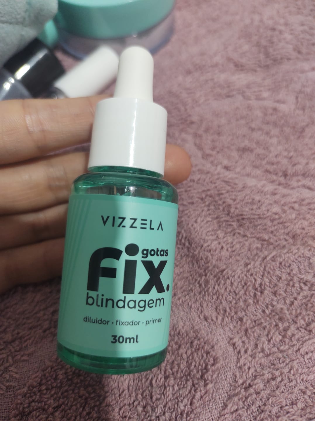 Customer photo review of Gotas Fix Blindagem - Vizzela
