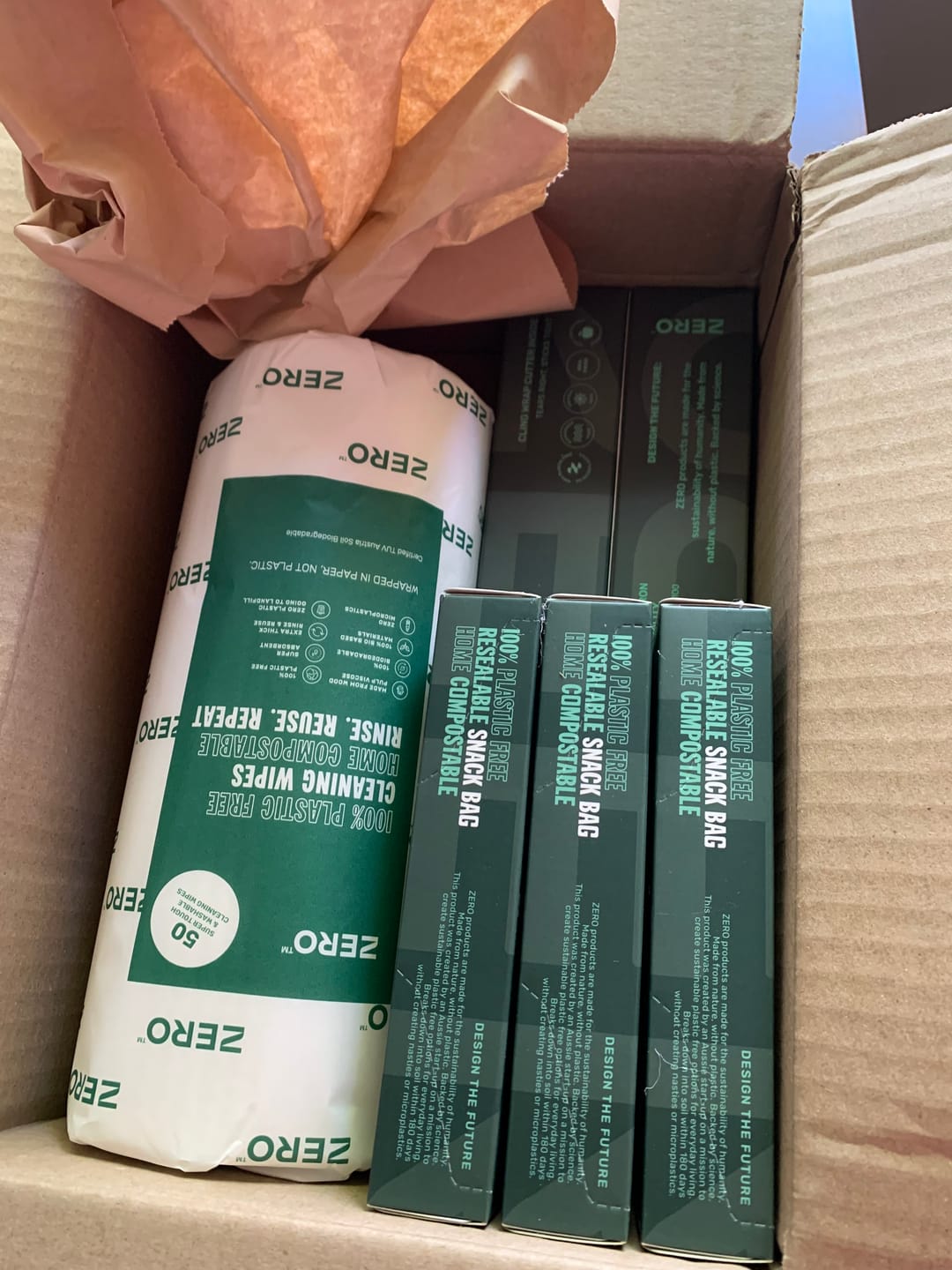 Customer photo review of Plastic-Free Cling Wrap