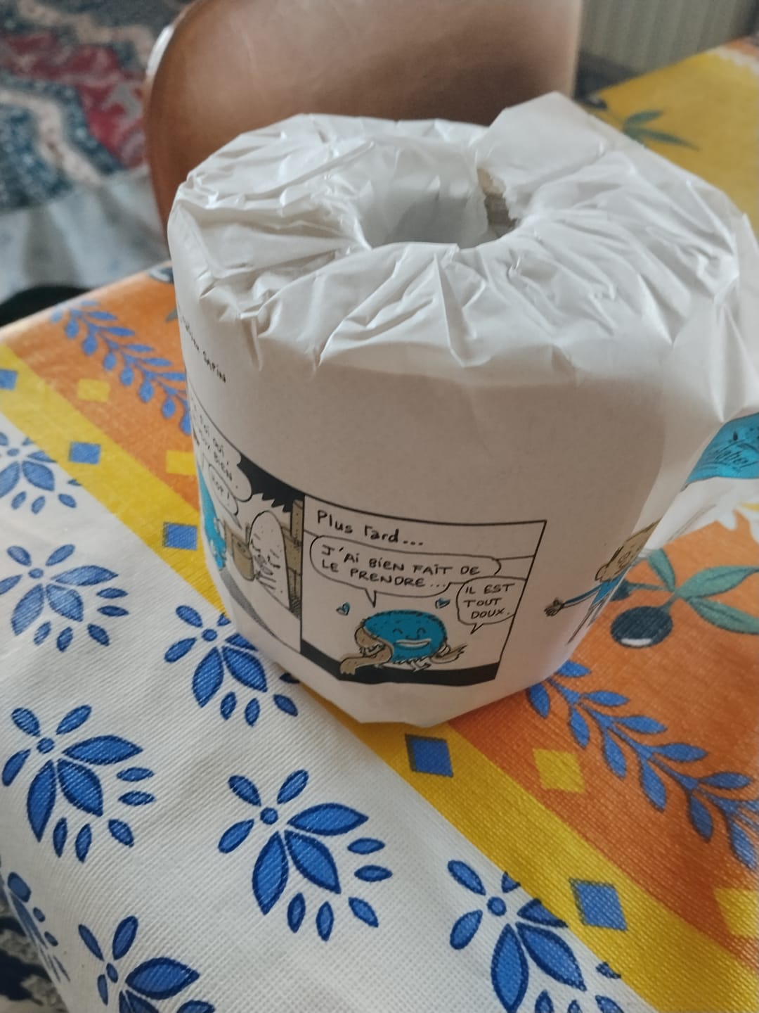 Customer photo review of PAPIER TOILETTE Zéro plastique - 48 rouleaux avec livraison offerte