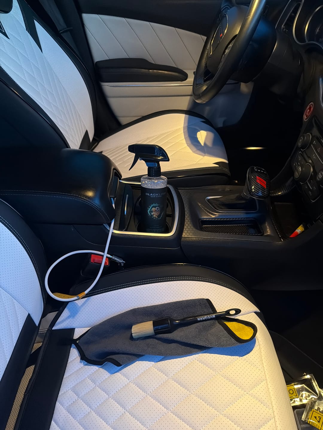 Customer photo review of BLACKLINE® RESET INTERIOR CLEANER & SCENT BOOSTER