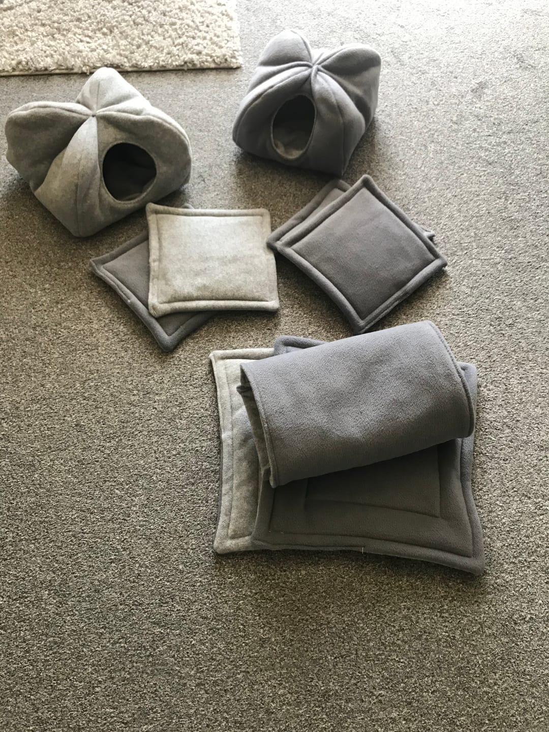 Customer photo review of Plain Anti Pill Polar Fleece Fabric