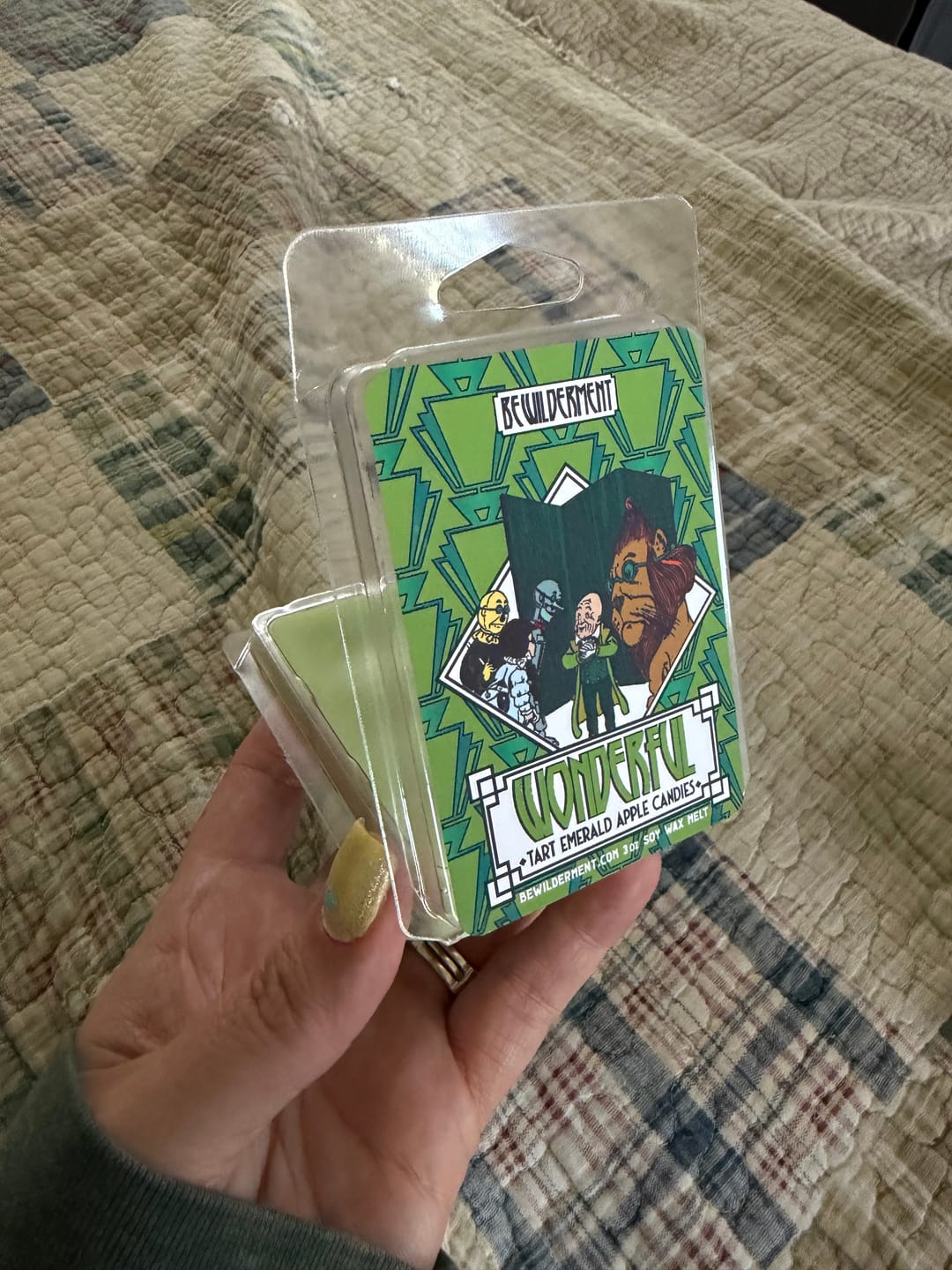 Customer photo review of Wonderful Wax Melts