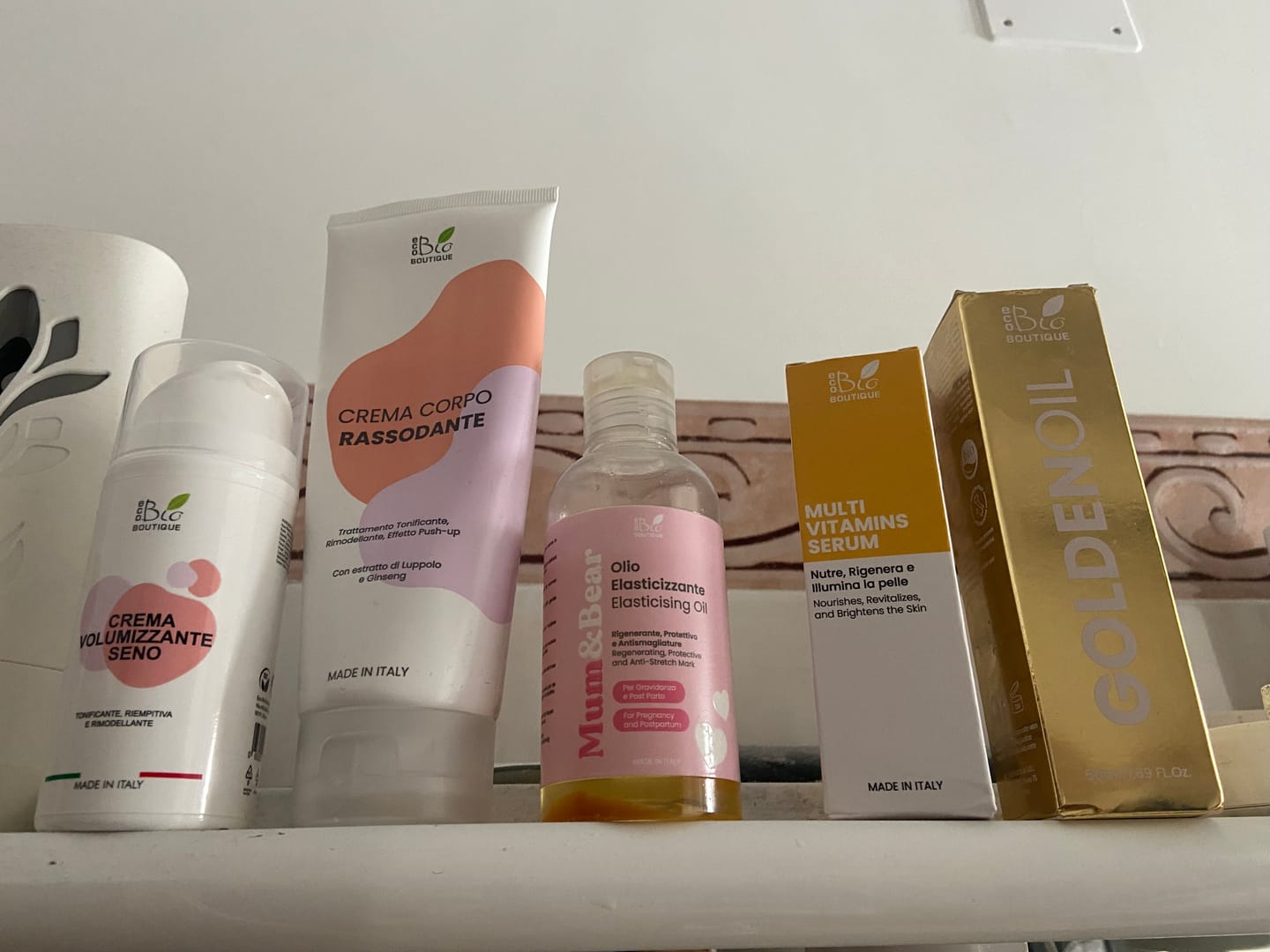 Customer photo review of Crema Volumizzante Seno