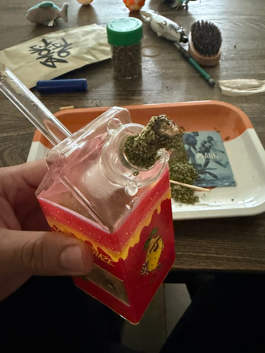 Customer photo review of Lusty Lady Exotic THCa Flower Sativa Smalls 14g