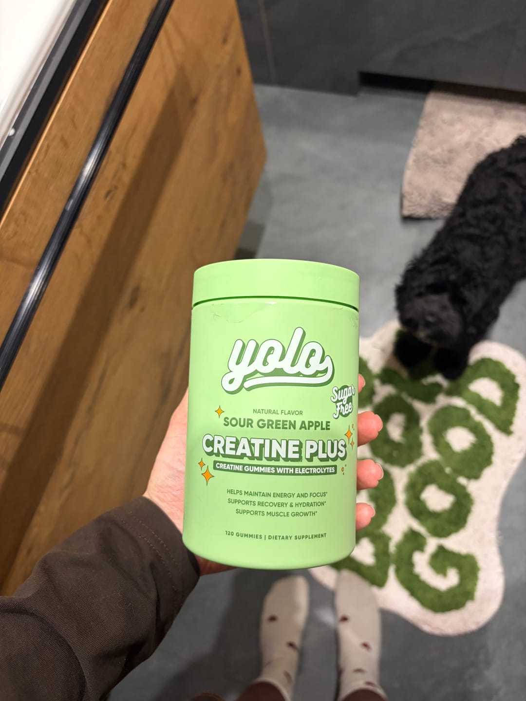 Customer photo review of Creatine + Electrolytes Gummies
