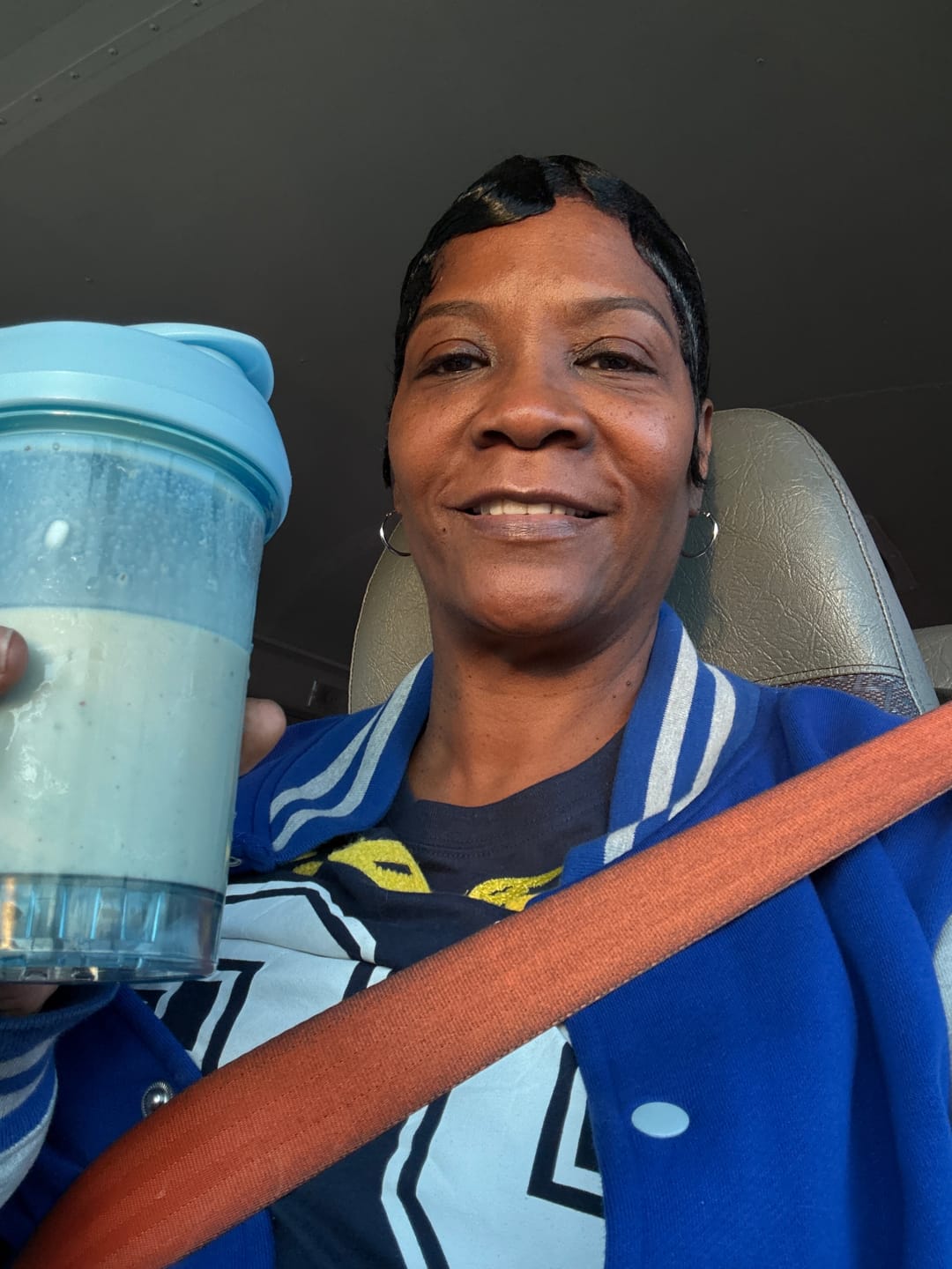 Customer photo review of Blueberry Muffin Protein